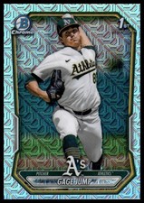 Gage Jump 2026 Bowman - 1st Bowman Mojo Refractor #BCP-15 - Oakland Athletics