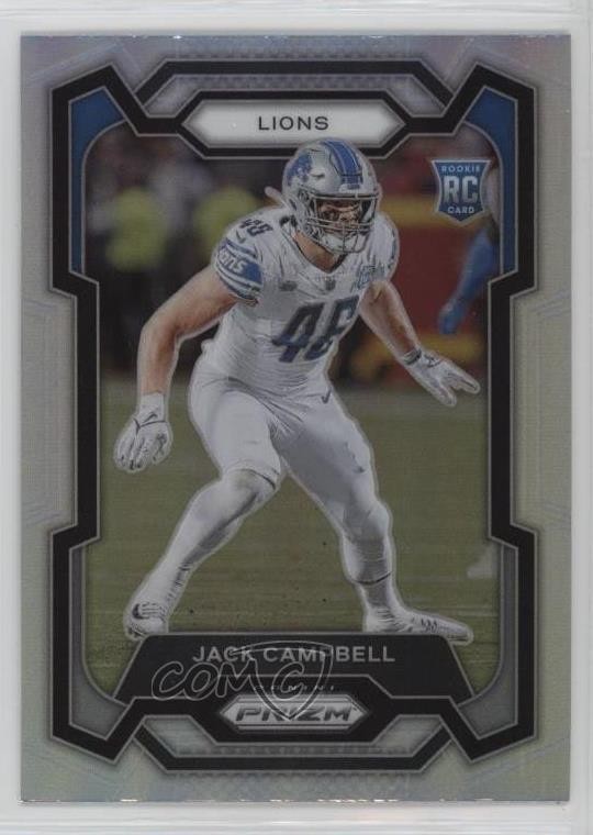 2023 Panini Prizm Rookies Silver Prizm Jack Campbell #330 1s2i