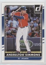 2016 Panini Donruss Andrelton Simmons #80 yf0