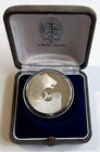 1982 NEDERLAND 50 GULDEN SILVER PROOF 25g DUTCH-AMERICAN FRIENDSHIP LION-EAGLE