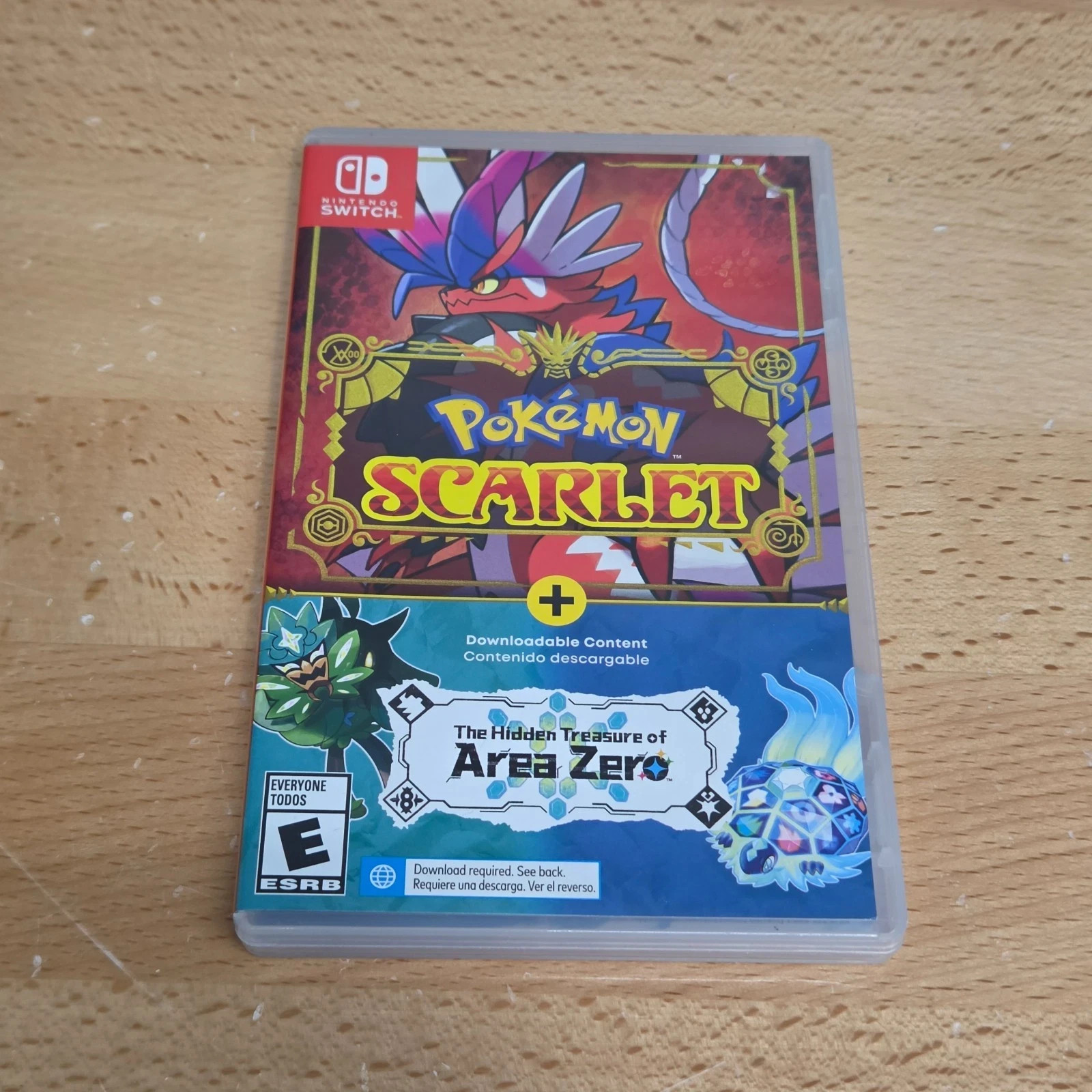 💎 Pokemon Scarlet Hidden Treasure Area Zero DLC Nintendo Switch CIB Complete