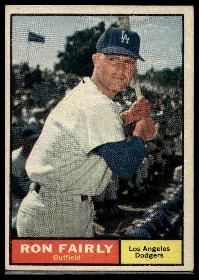 1961 Topps #492 Ron Fairly