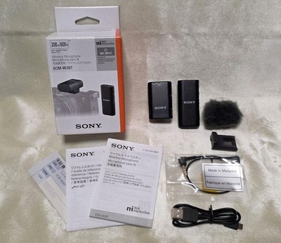 Sony ECM-W2BT Digital Bluetooth Wireless Microphone