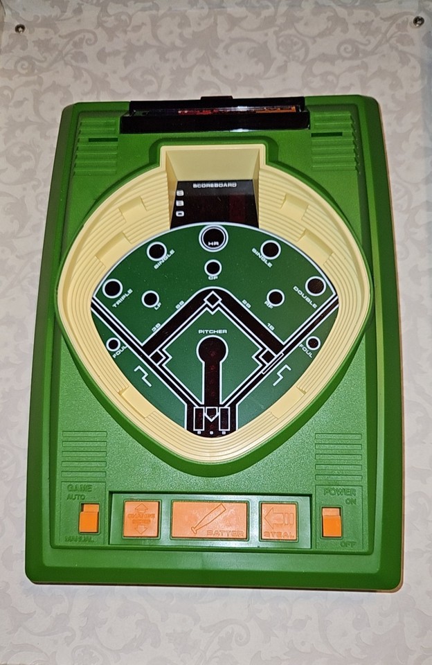 Vintage Pulsonic Baseball II 2  MEGO Handheld Electronic Game. Box & Direction.
