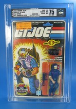 1986 GI Joe Cobra Tele-Vipers 3.75  Action Figure AFA 75 EX  NM 36 Back Series 4