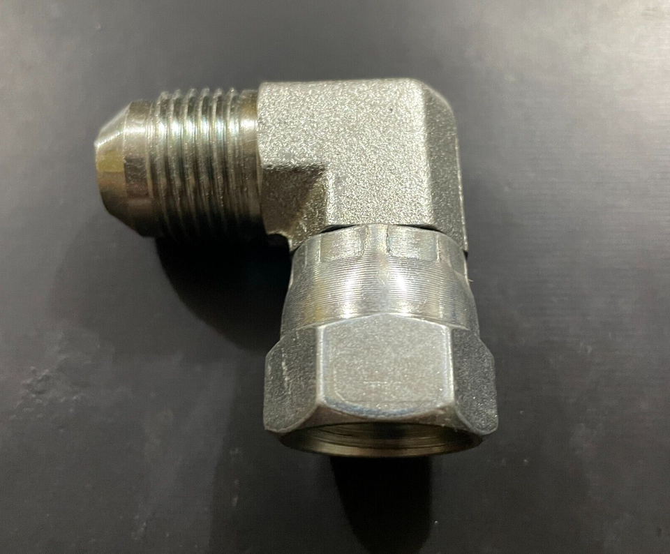 AF C5506-10-10 - JIC 5/8 Maschio (7/8''-14) X 5/8 Femmina JIC (7/8''-14) - 90° - Foto 4