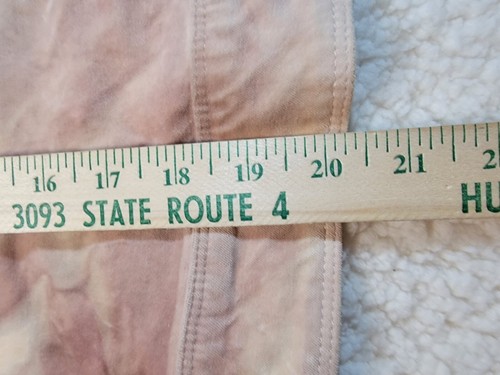 Vtg Bebe Womens Jacket Size M Tan Pink Zip Up Rhinestone Y2K Hiphop Grunge - Picture 6 of 12