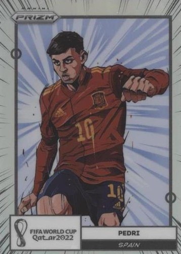 2022 Panini Prizm FIFA World Cup Mikel Oyarzabal Manga Prizm #20