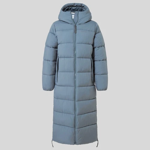 Craghoppers Women's Narlia Insulated Long Jacket | Winter Sky