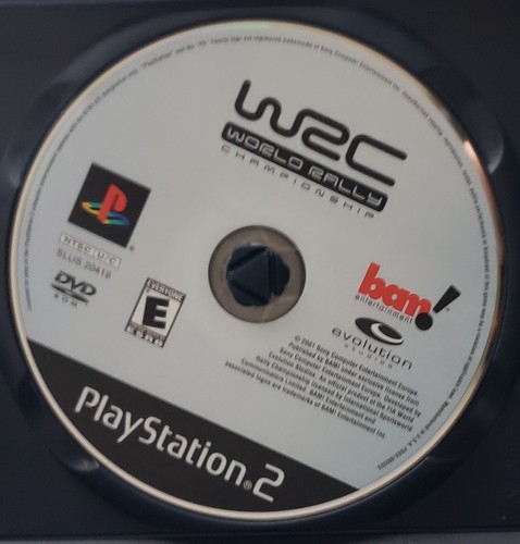 WRC: World Rally Championship (Sony PlayStation 2, 2002) - missing manual - Picture 3 of 4