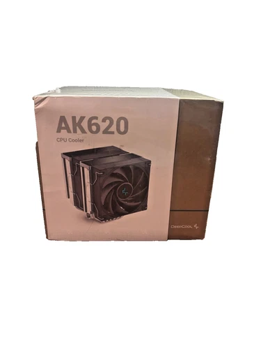 DeepCool AK620 CPU Cooler LGA1700 AM5 AM4 Dual Tower 120mm Fans Black