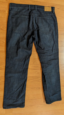 Men's Mott & Bow Jeans Straight Mosco Blue Stretchy - 35/32 (30.75'' inseam)