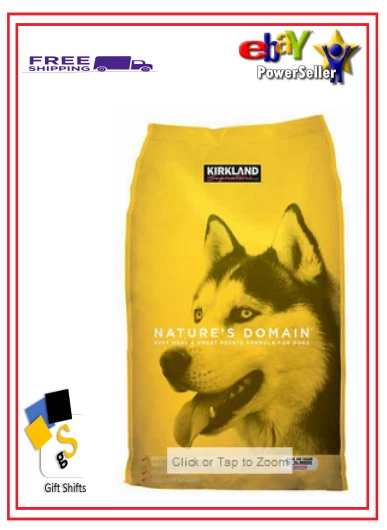 Kirkland signature nature's domain beef meal & sweet potato store dog food