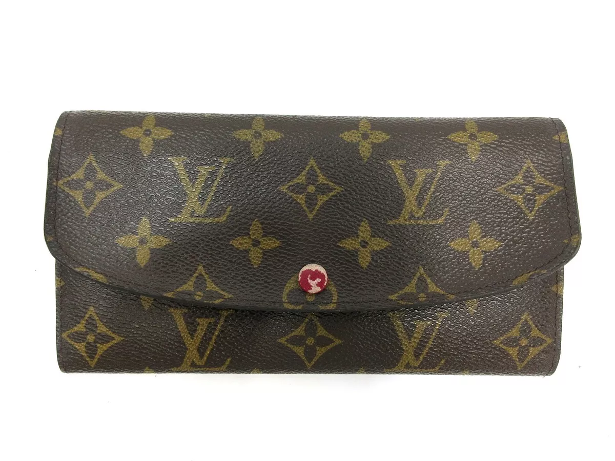 Louis Vuitton Monogram Portefeuille Emilie Long Wallet