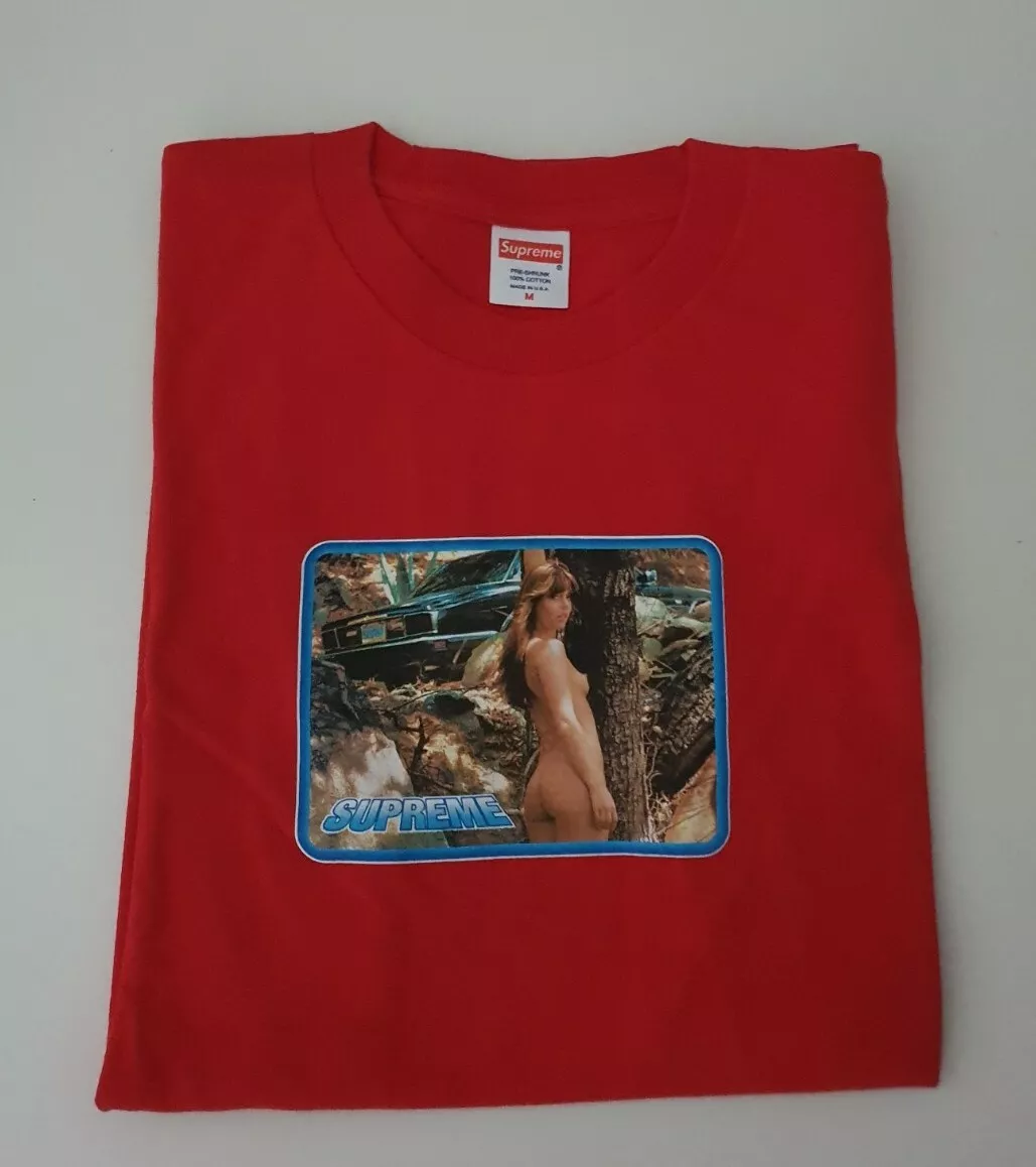 SS17 Supreme Larry Clark Ragazza Maglietta Taglia M Media Maglietta Rossa