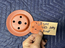 1969 Charger 383 440 Water Pump Pulley B-body For Ac Car Only Stock Pics Read