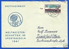 EAST GERMANY, (DDR), CIRCULATED FIRST DAY COVER, # 206