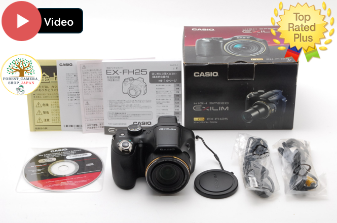TOP MINT】CASIO EXILIM HS EX-FH25 10.1MP Digital Camera AA
