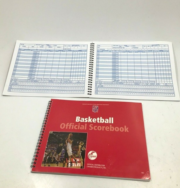 Cramer NFHS Field Hockey Official High School Scorebook Lot of 2! New