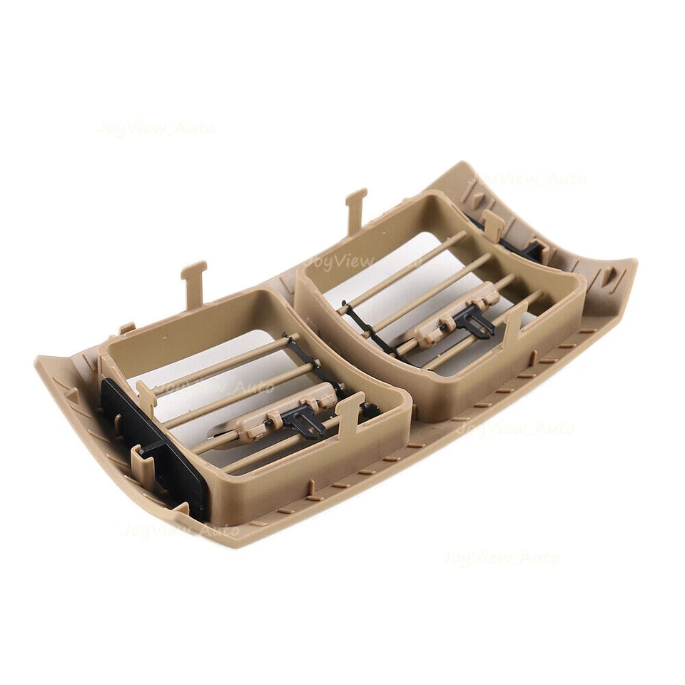 Rear Center Console AC Air Outlet Vent Buckskin Fit Benz R320 R500 R63 AMG Beige Foto 4 de 4