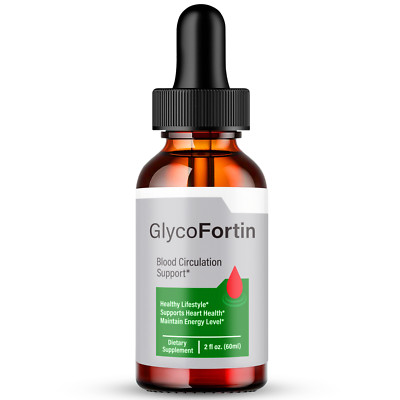 (1 Pack) GlycoFortin, Glyco Fortin Drops for Blood Sugar & Pressure Support
