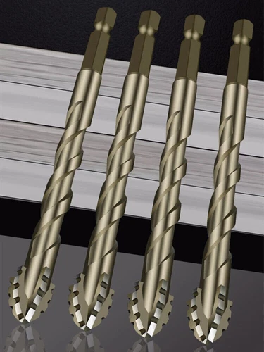 4X Eccentric Drill Bit Set Four-Flute Sawtooth Eccentric Drill Bit High Hardness - Bild 2 von 13
