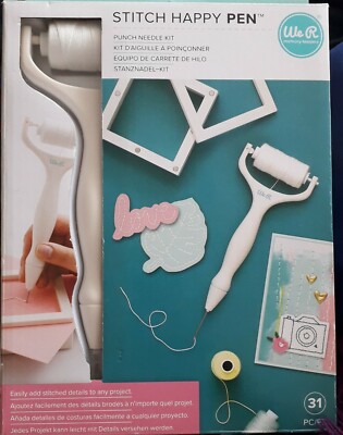We R Memory Keepers Pen Kit STITCH HAPPY PEN KIT ~ Brandneu & Originalverpackt