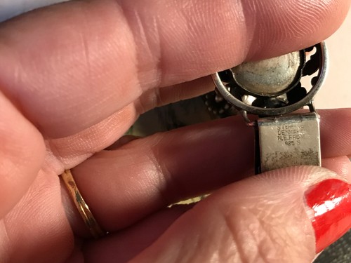Niels Erik From Vintage Sterling Amber Niels Erik Bracelet Denmark - 第 4/6 張圖片