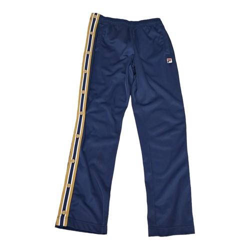 Fila Navy Press stud Leg Tracksuit Bottoms Mens Size XS (IQ16) eBay