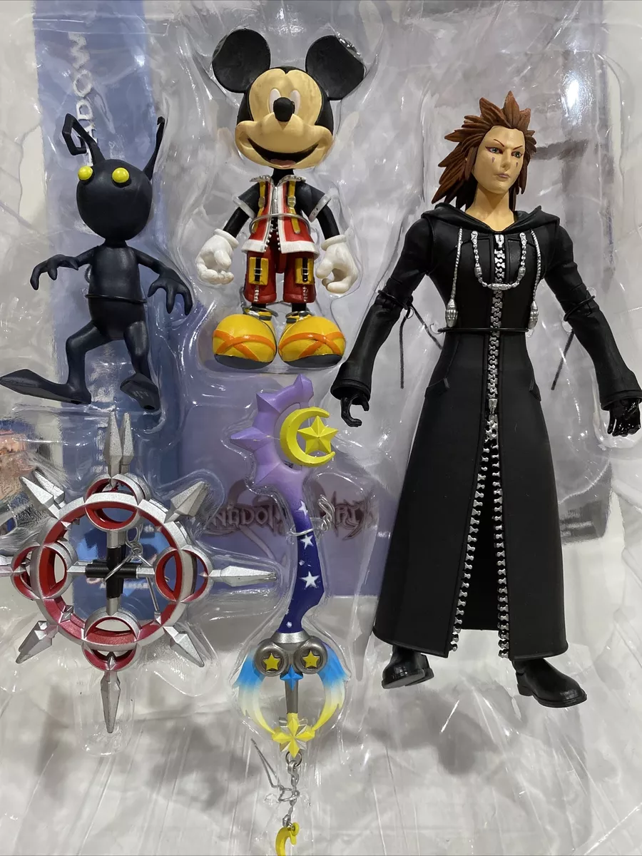 Diamond Comic Distributors, Inc. Kingdom Hearts Select Action Figure Set -  Mickey, Axel & Shadow : Target