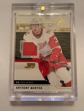 18/19 SPGU Gold Jersey Anthony Mantha Hockey Card #52