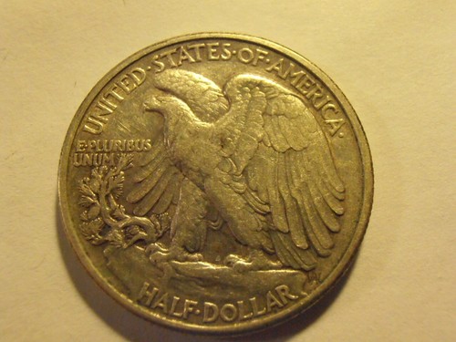Medio dólar 1941 P Walking Liberty, moneda de plata 90% mejor grado (41PTE1) - Imagen 4 de 4
