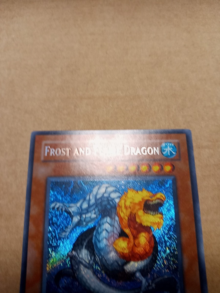 Frost and Flame Dragon TAEV-EN033 1st ed Secret Rare Yugioh MINT