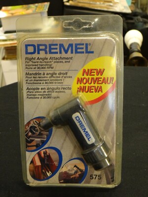 Dremel 575 4-Inch Quick Connect Right Angle Attachment for Rotary Tools ~ NEW!
