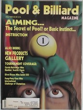 Pool & Billiard Magazine July 1995 Effren reyes Jeanette Lee Loree Jon Jones MZ5