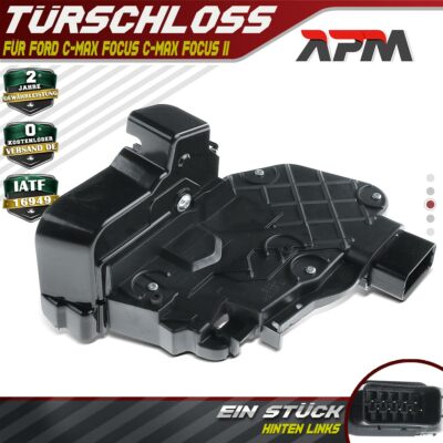 Türschloss Stellmotor Hinten Links für Ford C-Max Focus C-Max Focus II 10-Polig