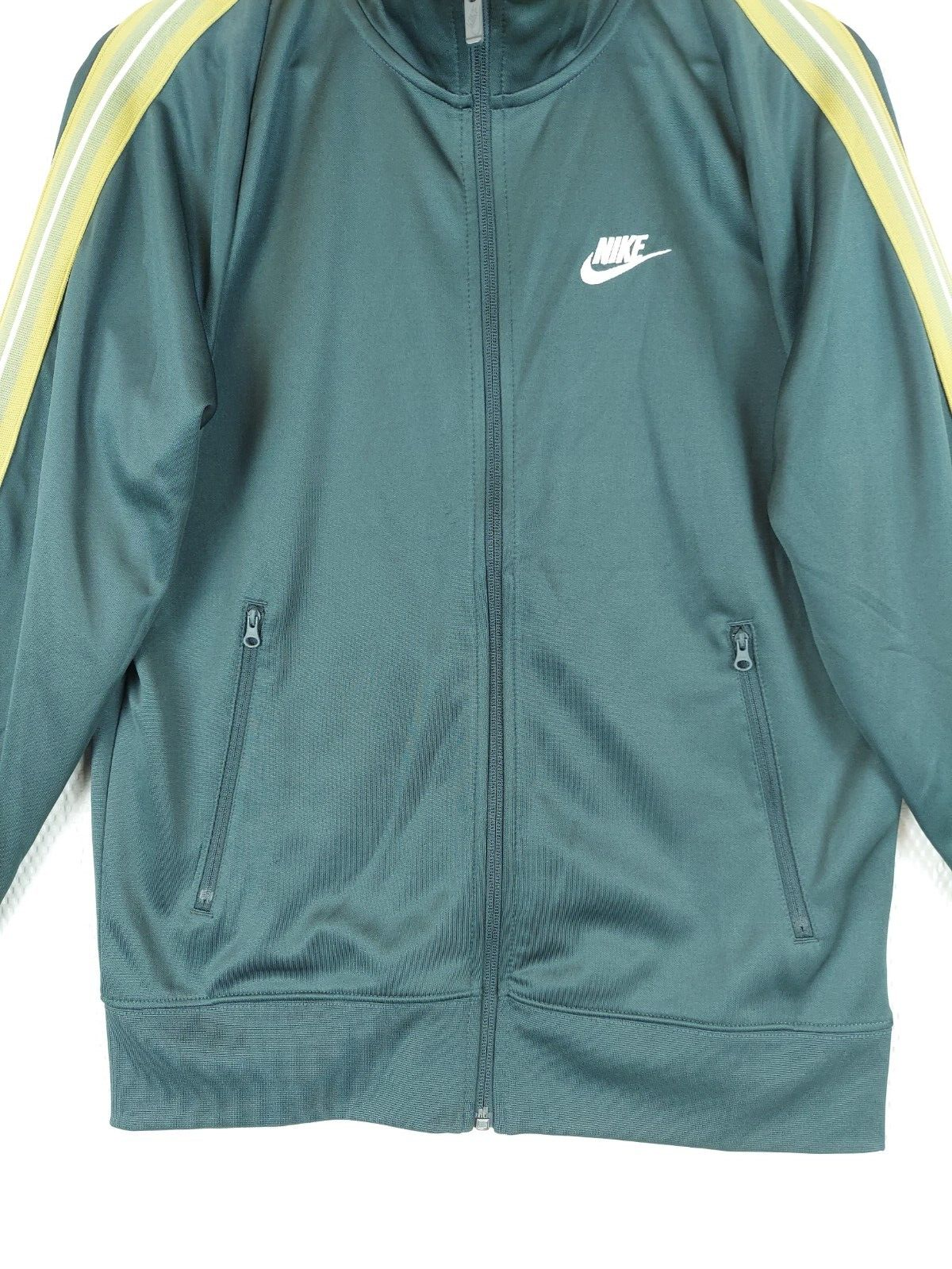 SACAI X NIKE Giacca piccola uomo Nike vintage Y2k full zip track jacket Athletic Dept verde