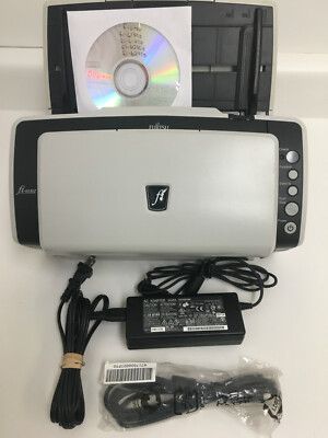 Fujitsu fi-6130z Desktop Duplex Pass-Thru Scanner PAO3630-B055 6130-z Complete!