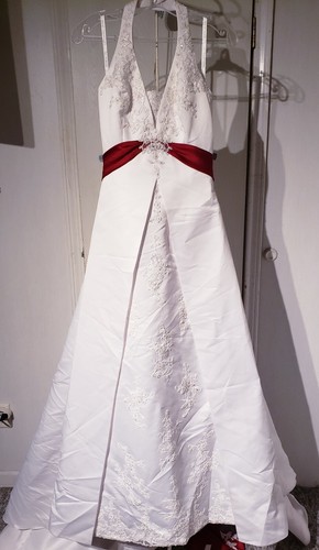 Davids bridal wedding dress size 6 | eBay