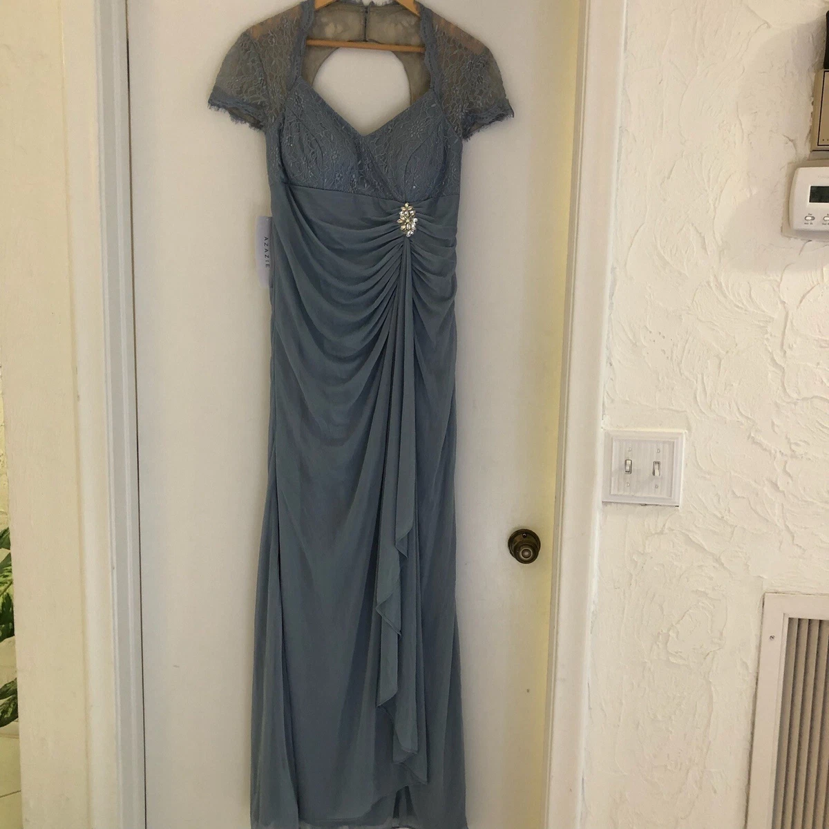 Dusty Blue Mother of the Bride Dresses