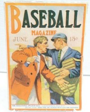 RARE Vintage Jun. 1916 Baseball Magazine - Yankees Hutson Phillies Red Sox Cobb