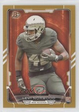 2015 Bowman Rookies Gold 247/399 Levi Norwood #65 1d4q