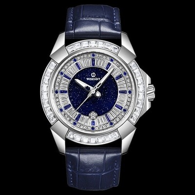 Wishdoit GLACIER Starry Sky Dial with Zircon Diamond watch