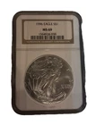 1996 $1 American Silver Eagle NGC MS69 Brown Label
