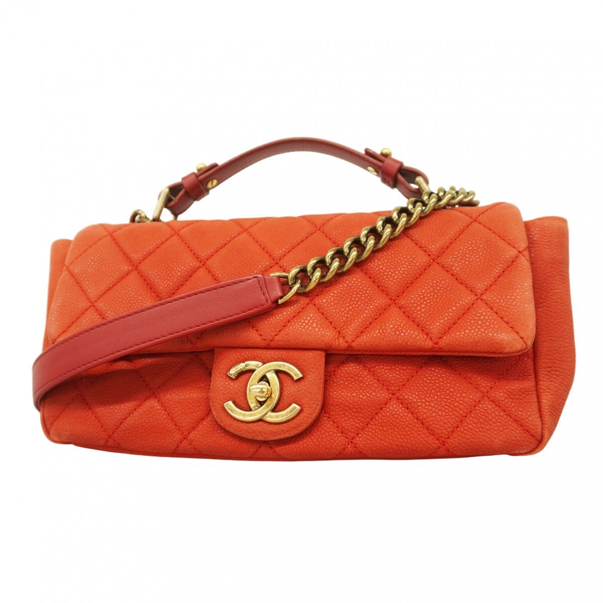 Chanel Matelasse Chain Shoulder Bag 991459 Black Caviar Leather