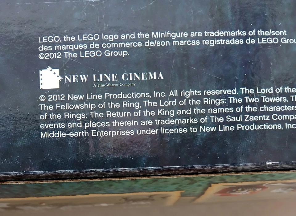 SEALED 2012 Set, LEGO 9474 Lord Of The Rings The Battle Of Helm's Deep New - Image 4 of 4