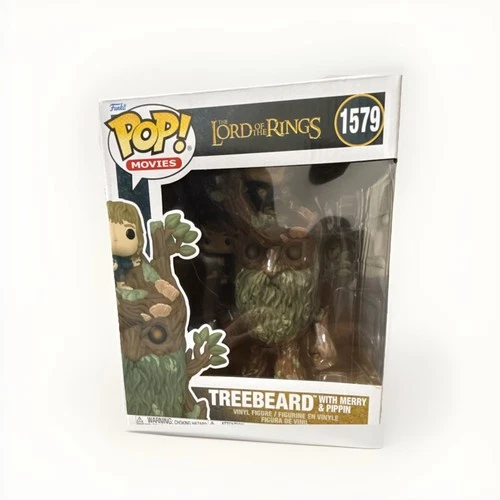 Funko Pop! Vinyl Lord of the Rings Treebeard Merry Pippin #1579 Movies Figure