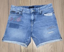 Polo Ralph Lauren Girls The Astor Slim Boyfriend   distressed denim short