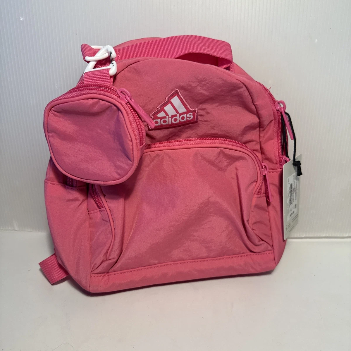 Brand New Adidas Original Mini Pu Leather Backpack Dust Pink (w/out tag) Amazon.com | Originator Small Backpack for men and women  main image 2