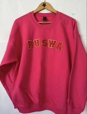 PUSWA Sweatshirt: Chenille Letter TV Drama Crewneck Tell Me Lies Sweatshirt